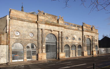 The rear of the Briggait